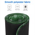 thumbnail image 3 of Long Mouse Pads for Desk,Green Christmas Snowflake Pattern Desk Mats on Top Of Desks, Desk Mouse Pad Extra Large with 3mm Non-Slip Base and Stitched Edge for Gaming,Office,Work,Home 47.3x23.6in, 3 of 5