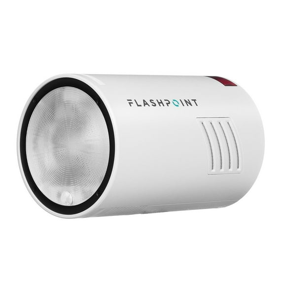 Flashpoint XPLOR 100 Pro TTL R2 Monolight, White, 100w 2.4G TTL Portable Light for Photography Lighting, 1/8000s HSS Strobe Light, 0.01-1.5s Recycle Time, Li-Ion Battery Powered Photography Light
