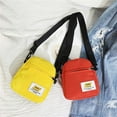 thumbnail image 5 of YUHAOTIN Black Fanny Pack Crossbody 2024 New Korean Fashion Simple Casual One Shoulder Crossbody Nylon Small Square Bag Crossbody Bag for Women Fanny Packs for Women Plus Size Adjustable, 5 of 6