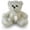 cream, variant on Plushland Sitting Bear Stuffed Animal with Bow-Ties,Plush Teddy Bear Toys for Kids & Adults Mother's Day Valentine Birthday