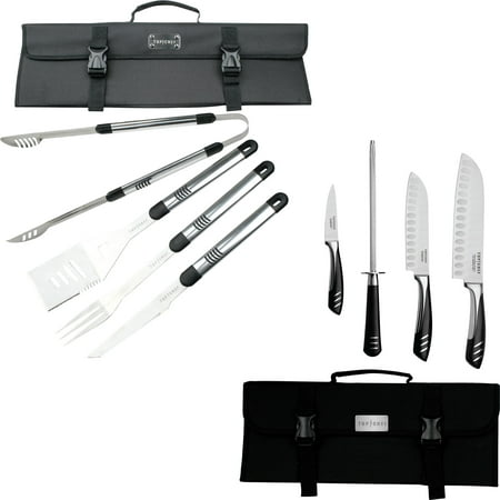 Top Chef Stainless Steel BBQ & Stainless Steel Knife