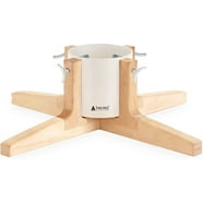 Tree Nest Metal Christmas Tree Holder Stand for Real Trees Up To 8 Feet ...