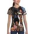 thumbnail image 5 of The Boondocks Youth T-Shirts Graphic Shirts Blouse For Teen Boys Girls Casual Short Sleeve Tee Tops Small, 5 of 6