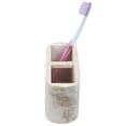 thumbnail image 5 of Creative Home Marble Bath Rectangular Toothbrush Holder - Curvy Shape, 5 of 5