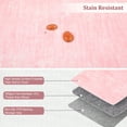 thumbnail image 3 of Hasoo Area Rug 4' x 6' Solid Texture Carpet for Living Room Bedroom Pink Rug, 3 of 6