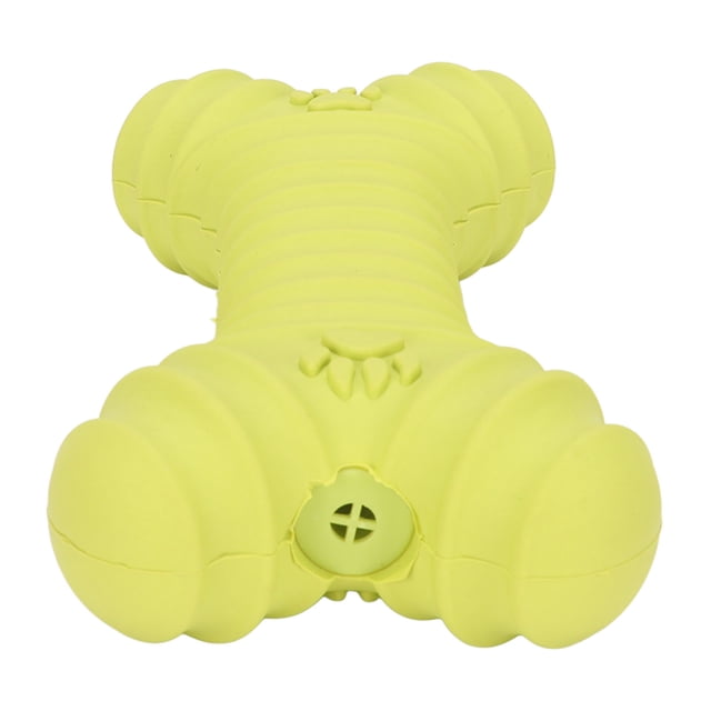 Teething Bone, Better Training Pretty Design Easy Cleaning Dog Chew Toy For Pets Green,Orange