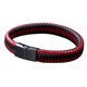 thumbnail image 1 of Men brazalete trenzado bloqueo joya informal joya de una sola capa regal de brazalete elegante pulsera decorativa hermano hermano tipo 3 Inevent AP009090-03, 1 of 7