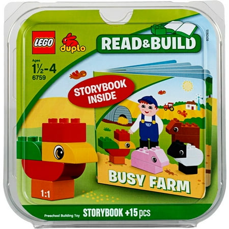 Lego Duplo Busy Farm Bricks And Books Set - 