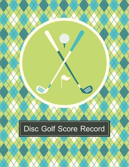 Disc Golf Score Record Golf Game Record Keeper Book, Golf Journaling