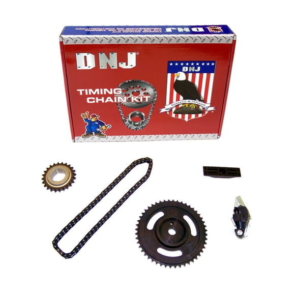 DNJ TK1122 Timing Chain Kit Fits Cars & Trucks 94-02 Dodge Jeep Cherokee Dakota 2.5L L4 OHV 8v