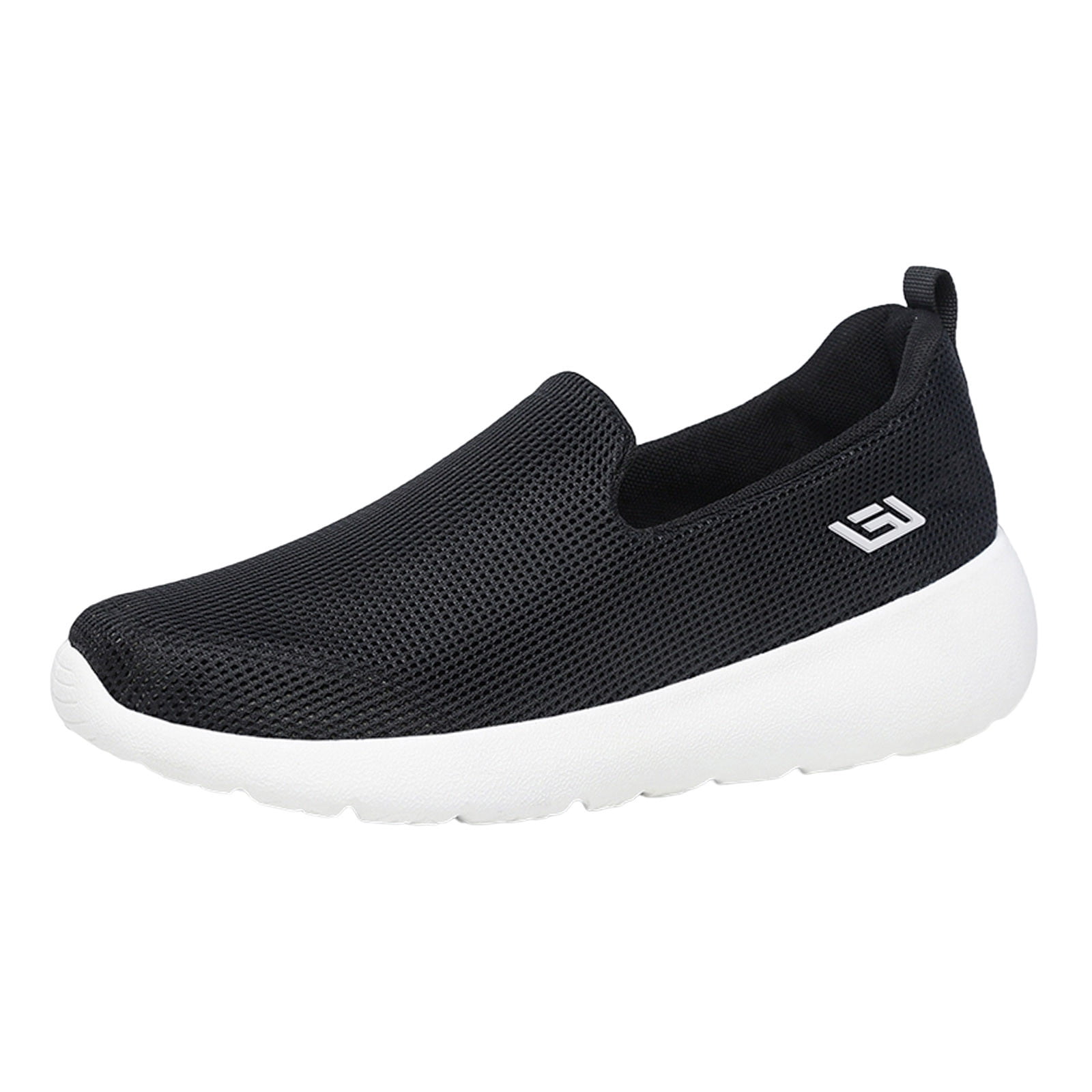 FitKicks Chaussures Fitness – Femme – Noir – Légères – Pour Course Et Entraînement – Taille US 5.5