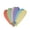 Multicolor, variant on 6Pcs ABS Fan 22.50Cm Length For 40W E27 Hanging Fan Light Replacement Parts