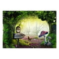 thumbnail image 3 of Tiptophomedecor Kids Wallpaper Wall Mural - Owlish Corner, 3 of 4