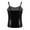 Black, variant on Alvivi Kids Girls Shiny Metallic Sleeveless Sports Tops Activewear Camisole Vest