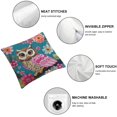 thumbnail image 6 of Owl Luggage for Girl Boy Travel Rolling Suitcase with Wheel Kid Luggage Set with Backpack Neck Pillow Name Tag, 6 of 7