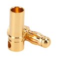 thumbnail image 3 of Banana Motor Connector, 2pcs Rustproof Gold Plated Durable 3.5mm Male Female Banana Plugs  For Remote Control Battery, 3 of 8