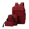 thumbnail image 3 of para portátil 3 en 1 para portátil para portátil Bolso de hombro Bolso para teléfono móvil, con puerto de carga USB para negoc rojo Macarena Paquete de negocios para hombre, 3 of 8