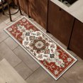 thumbnail image 3 of IsecretJoy 2x6 Hallway Washable Rug, Low Pile Runner Rug Set for Kitchen with Non Slip Backing, Stain Resistant Floor Mat for Entryway Laundry Room Bedroom, 3 of 11