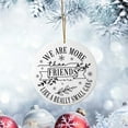 thumbnail image 5 of CuiLiyq Neighbor Gifts Christmas Ornaments, Round Acrylic Pendant with Gold Rope Decoration, for Holiday Party Decoration and Christmas Gifts (C), 5 of 6