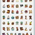 thumbnail image 4 of 35pcs-50pcs Pirate Adventure Stickers Stationery Stickers Nautical Kids Stickers Funny Graffiti Decals for Luggage Suitcase Laptop, 4 of 9