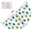 thumbnail image 3 of Lsque Cute Turtle Print Christmas Tree Skirt, Tree Skirt with Ties or Velcro, Perfect for Holiday Decorations, Halloween, and New Year-30", 3 of 7