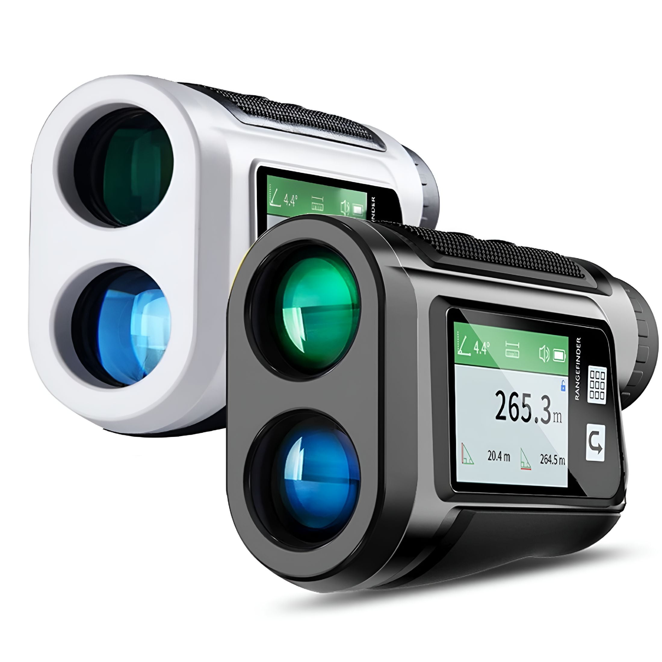 GJX 2026 New Golfing Rangefinder Charging Hunting Range Finder with Lcd Touch Screen Voice for Golf,Hunting,Archery,Sports,Outdoor