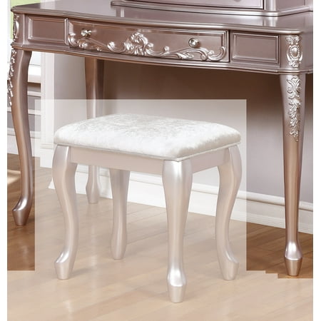 Coaster Company Caroline Vanity Desk Metallic Lilac Walmart Com