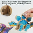 thumbnail image 6 of Magnetic Dinosaur Blocks, Dinosaur Assembly Puzzle, Educational DIY Magnet Building Toy for Kids, Solid Wood Construction, Safe Non-Toxic, Durable and Easy to Assemble, Hands-On Learning Kit, 6 of 6