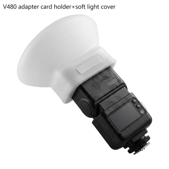 IFRINID Silicone Soft Light Cover for It32 Tt350 V350 V480 Flashlights-Transparent Diffuser for Eliminating Hard Shadows and