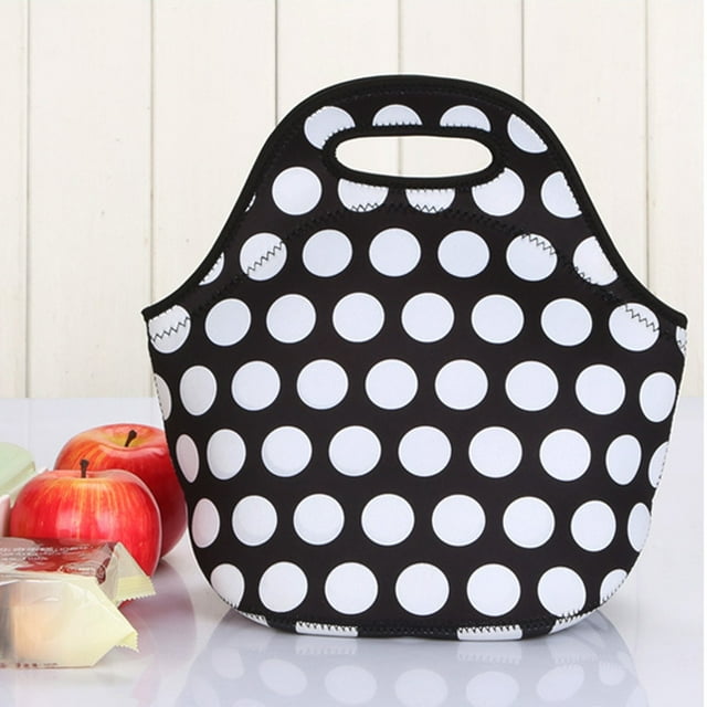 TIMIFIS Bento Box Neoprene Lunch Tote Bag Insulated Lunch Box for Women Adults Kids Lunch Box