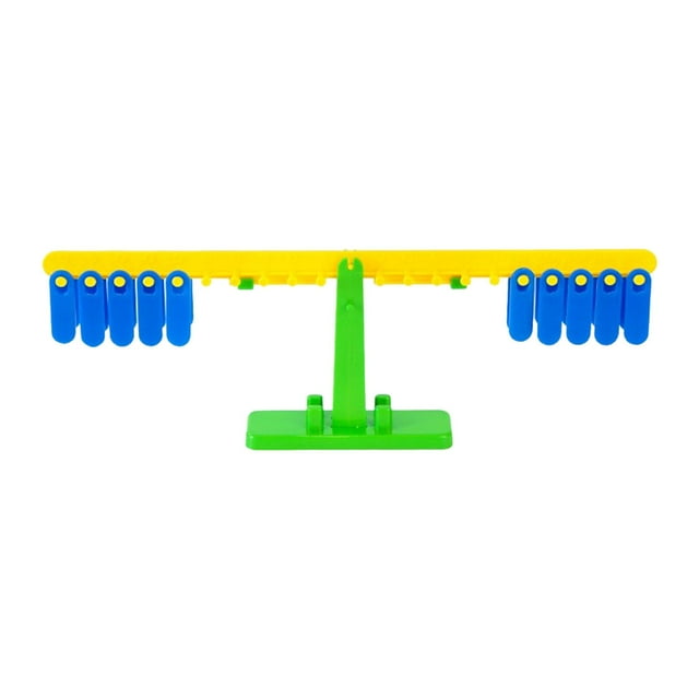 Juguete para contar equilibrio perfke Juego de aprendizaje de matemáticas 37 cm x 4 cm x 13 cm