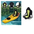 thumbnail image 2 of Padded Deluxe Seat Detachable Backpack Bag Back Canoe Backrest Adjustable ,Easy to Install, 2 of 5