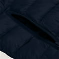 thumbnail image 6 of UVEASISHA Winter Ski Jackets for Men Packable Hooded Puffer Jacket Outdoor Waterproof Hiking Down Coats Slim Fit Casual Warm Outerwear with Pockets Dark Blue S, 6 of 9