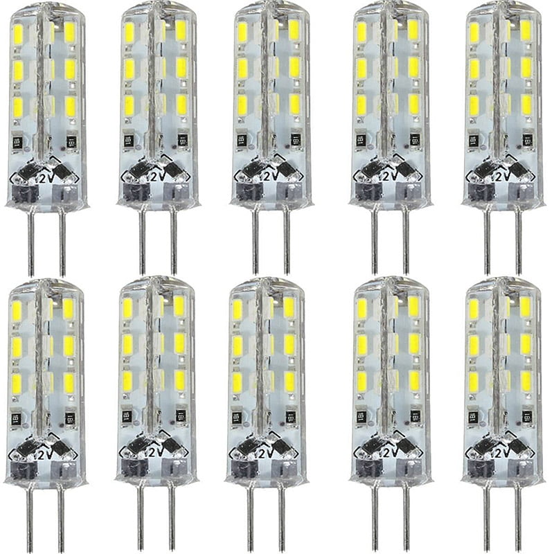 apotek meget ejer 10 Pcs 1.5 W Led Bulbs G4 Kingso Cool White Light Equivalent - Walmart.com
