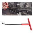 thumbnail image 1 of Motorcycle Exhaust Spring Hook, T Shaped Handle Exhaust Spring Hooks, Rubber Coating Exhaust Spring Puller Tool Fit for Vehicle Motorcycle Dirt Bike Removal, Installation Tool, 1 of 6