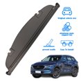 thumbnail image 3 of Fit Mazda CX-5 2013 2014 2015 2016 Black Retractable Cargo Cover  for Mazda CX-5 2013-2016 SUV Accessory Rear Trunk Area Privacy Shield Shade Cover With Rebounding Plastic, 3 of 9