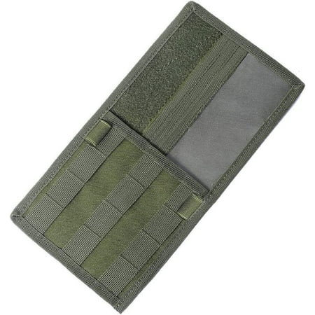 Tactical Visor Panel Car MOLLE Visor Organizer Military Storage Holder Pouch Bag