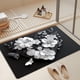 thumbnail image 4 of CaiYueKe Valentine's Day Heart Rug Non Slip Bathroom Mat Butterfly Decor Door Mat Floor Mat Indoor Outdoor Entryway Kitchen Carpet Washable Soft Absorbent Anti Fatigue, 4 of 7