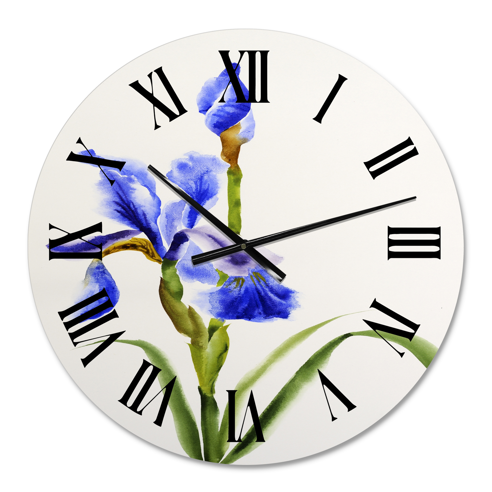 Designart 1 in Quartz Traditional Wall Clock