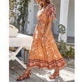 thumbnail image 3 of Vestido Con Dobladillo Suelto, Vestido Largo De Verano De Tela De Poliéster Transpirable Para Vacaciones En La Playa Para Uso Diario ANGGREK Otros, 3 of 8
