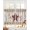 Brown Grey, variant on Red Texas Star Rustic Sheer Curtains 39 Inch Length 2 Panels Set for Living Room/Bedroom, Farmhouse Berry Brown Wooden Kitchen Curtains Grommet Semi-Sheer Curtains Window Treatments 27.5"x39"x2