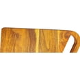 thumbnail image 7 of Aventura Design Wood Cutting Board for Kitchen, 12.75"L x 10"W Shaped Wooden Cutting Boards with Handle, Charcuterie Boards, Serving Platter for Cheese & Kitchen Decoration, 7 of 7