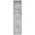 thumbnail image 2 of SAFAVIEH Bel Air Merlin Oriental Polyester Runner Rug, Gray/Light Gray, 2'3" x 9', 2 of 11