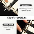 thumbnail image 3 of FORMRS 1-Subject Spiral Notebook 8" x 5" College Ruled 60 Refillable Sheet A5 Hard Cover, 2 Pack, Black Stripes, 3 of 7