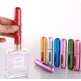 thumbnail image 1 of Botella de perfume de 5 ml, botella con pulverizador recargable, reciclable, con bomba automática y llenado por la parte inferior, botella cosmética portátil de alta gama, 1 of 2