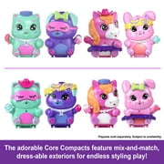 Polly Pocket Set Sail Kitty Compact Playset with 1 Micro Doll, Pet Cats, Food & Styling Accessories