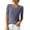 Blue, variant on Short Sleeve Sweaters for Women Knit Top Casual Sweaters for Women V Neck Sweaters for Women Pullover Sweaters for Women Knits Clothing Tunic Sweaters for Women Mint Green M