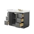 thumbnail image 7 of Wyndham Collection WCF414148SWZWQUS3MXX Strada 48" Free Standing Single Basin Vanity Set -, 7 of 7