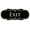 Black / Silver, variant on Designer EXIT Sign - Black - Medium