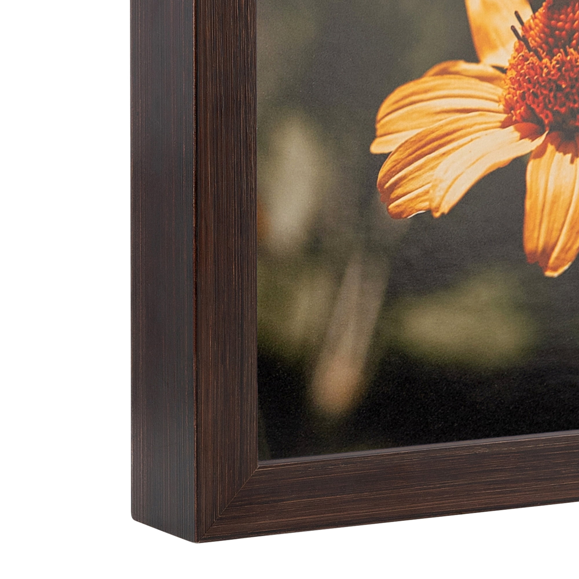 ArtToFrames 18" x 24" Wooden Finish Mahogany Picture Frame, 18x24 inch Brown Wood Poster Frame (WOM-4958), 1 Pack